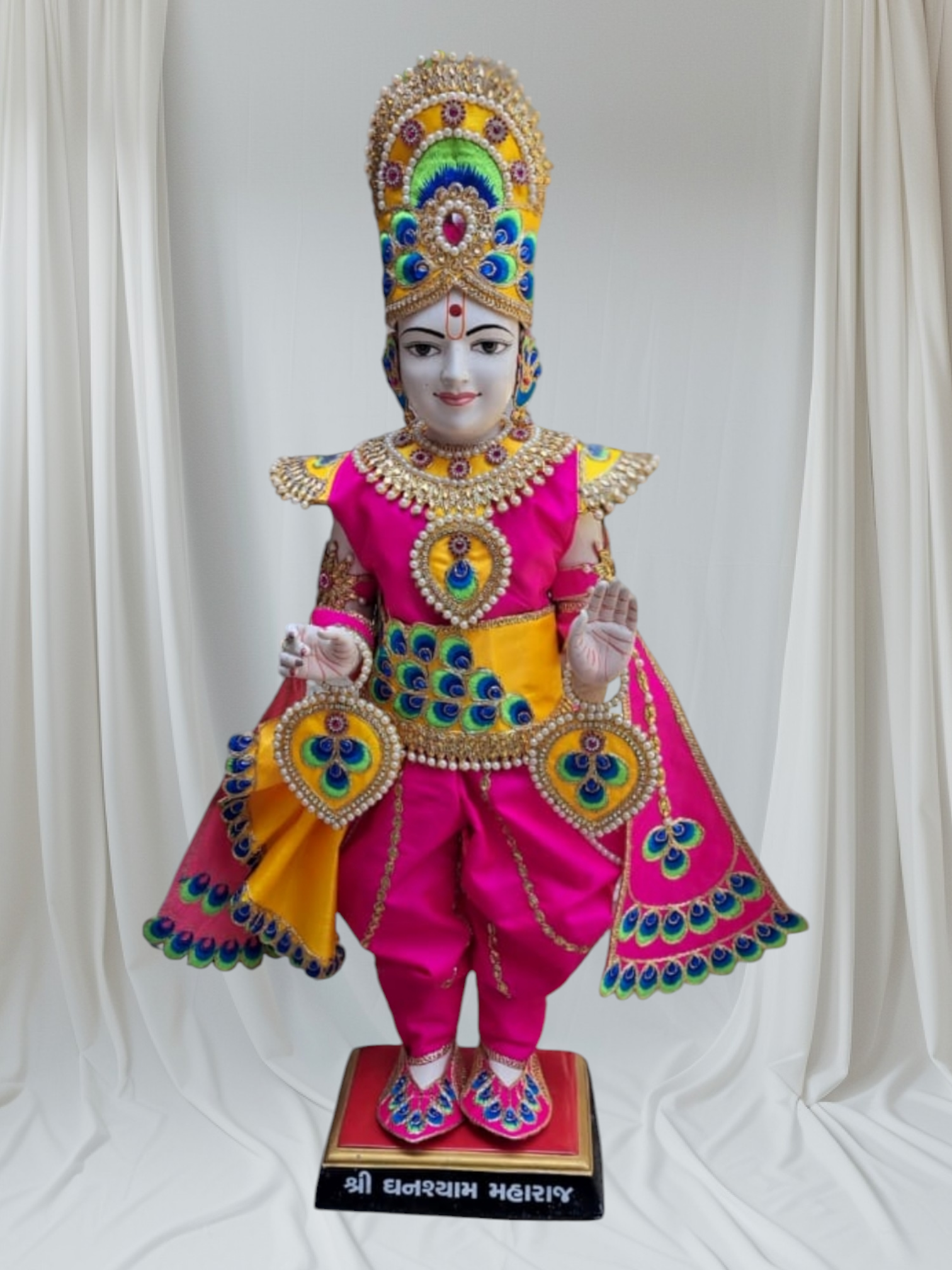 Ghanshyam Maharaj Ji dress set