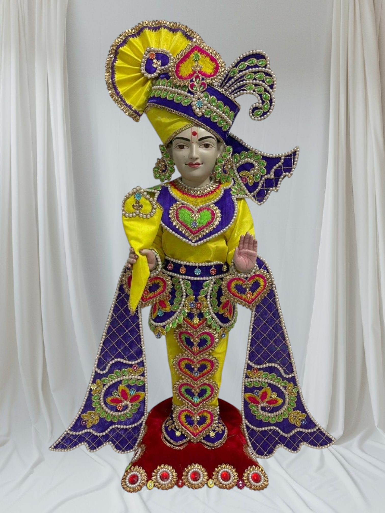 Ghanshyam Maharaj Ji Dress Set