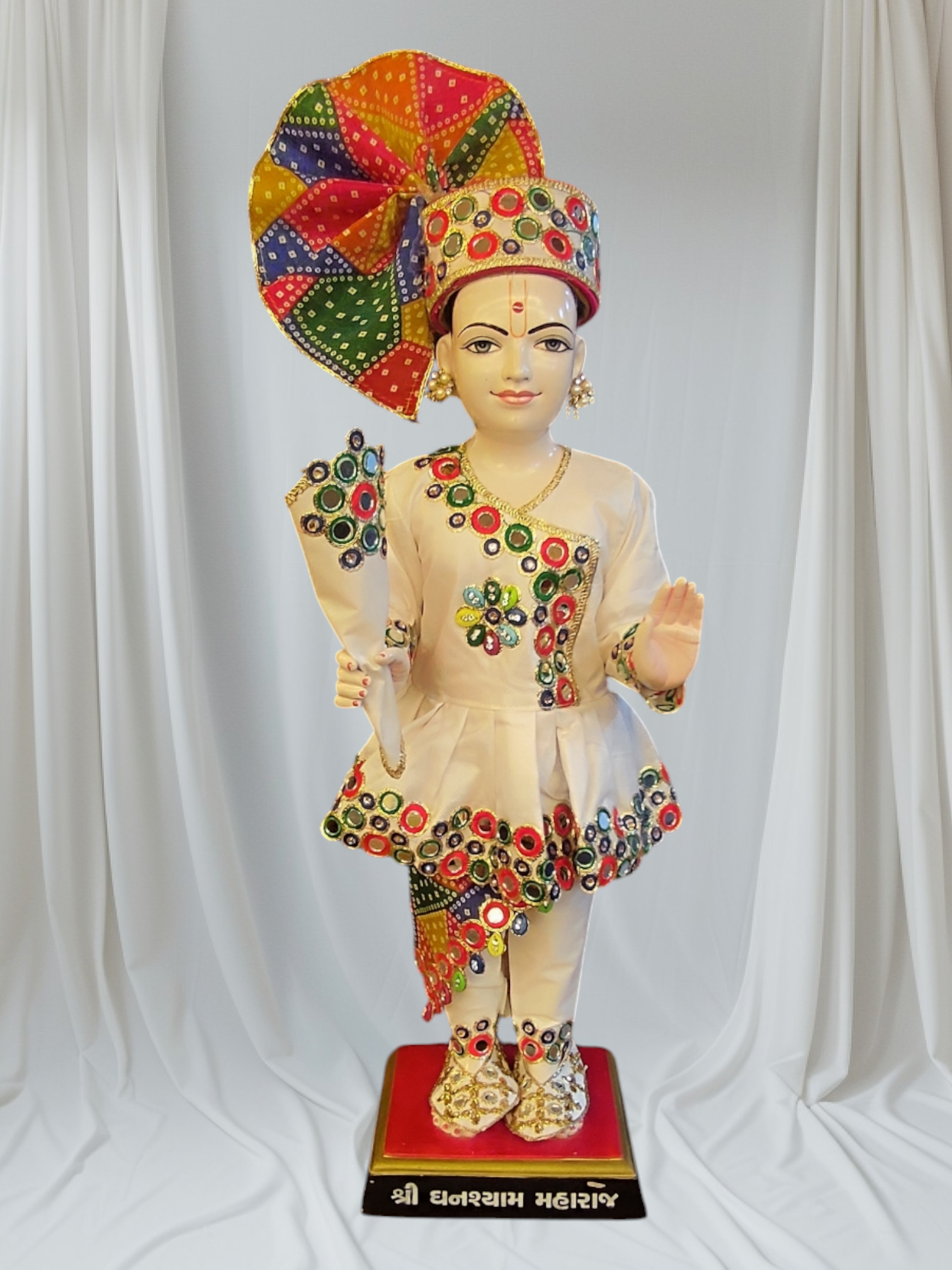 Ghanshyam Maharaj Ji Kediyu Dress Set