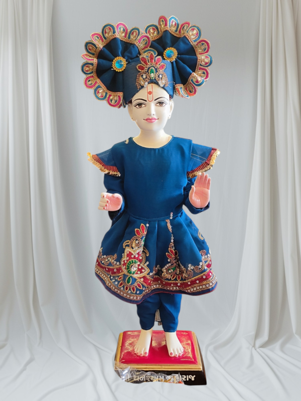 Ghanshyam Maharaj Ji Dress Set | Frock type