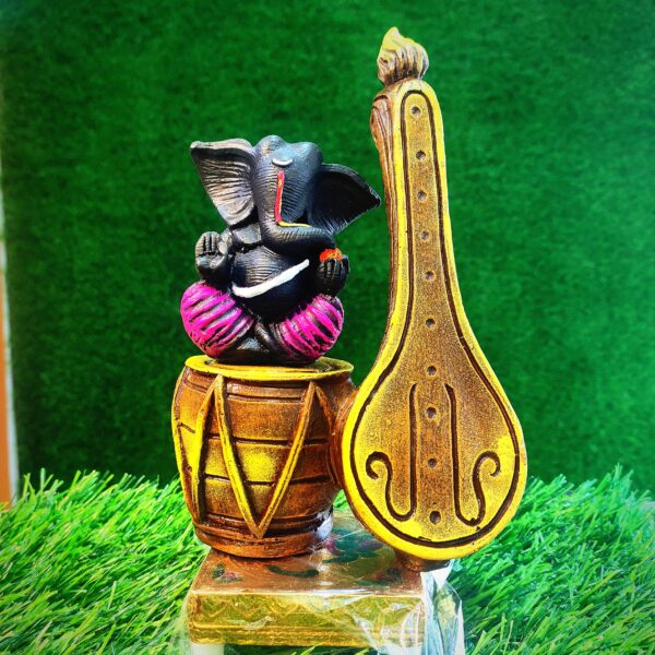 Musical Ganesha Idol | 5' Inch