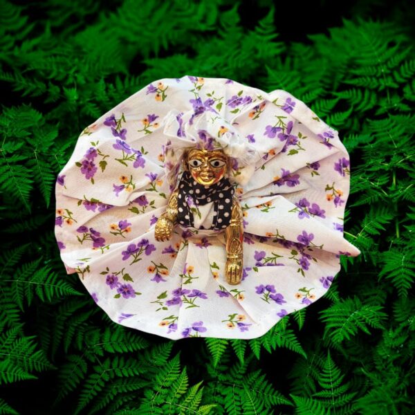 Cotton Printed Laddu Gopal Dress Set - Pack of 4 (Random print) - Image 5