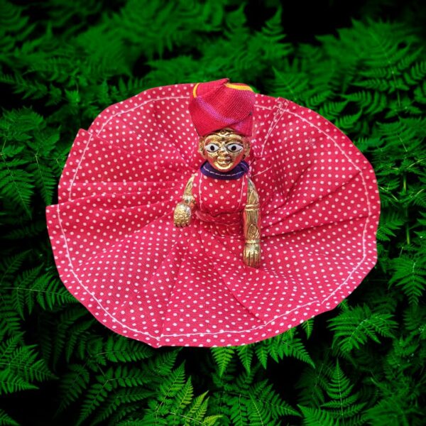 Cotton Printed Laddu Gopal Dress Set - Pack of 4 (Random print) - Image 7