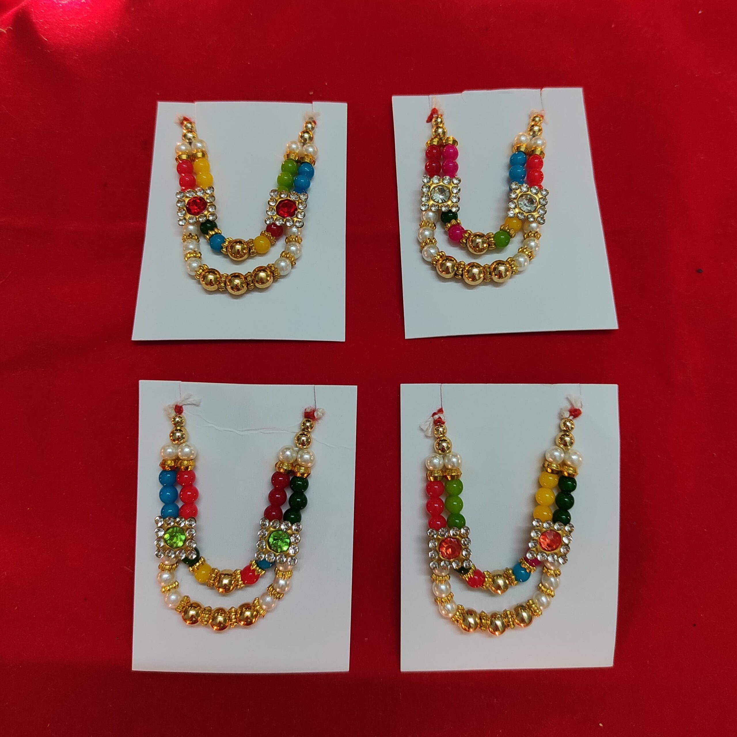 Double layer moti mala for suitable size [2-5]