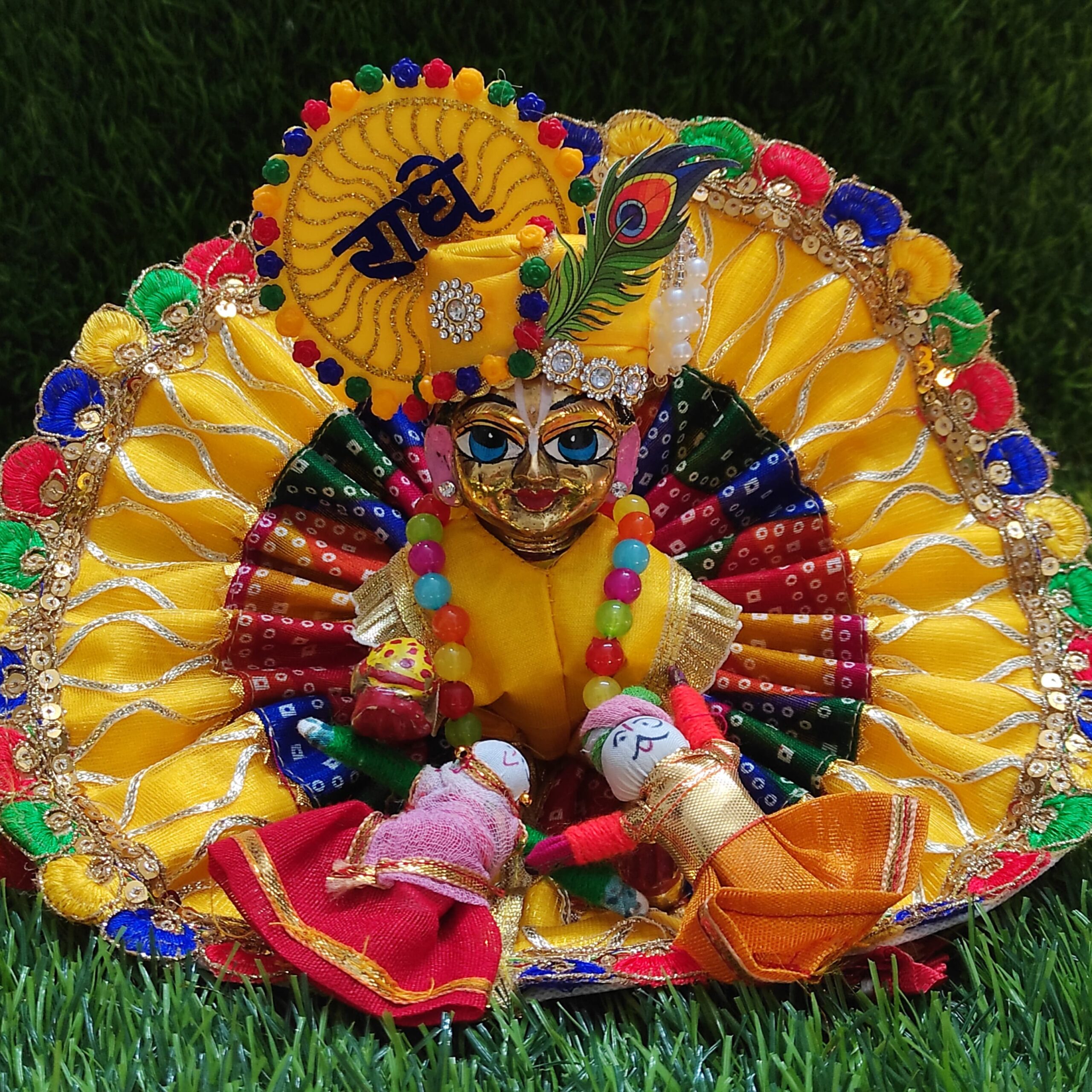 Designer Traditional Dress for Bal Gopal / Laddu Gopal