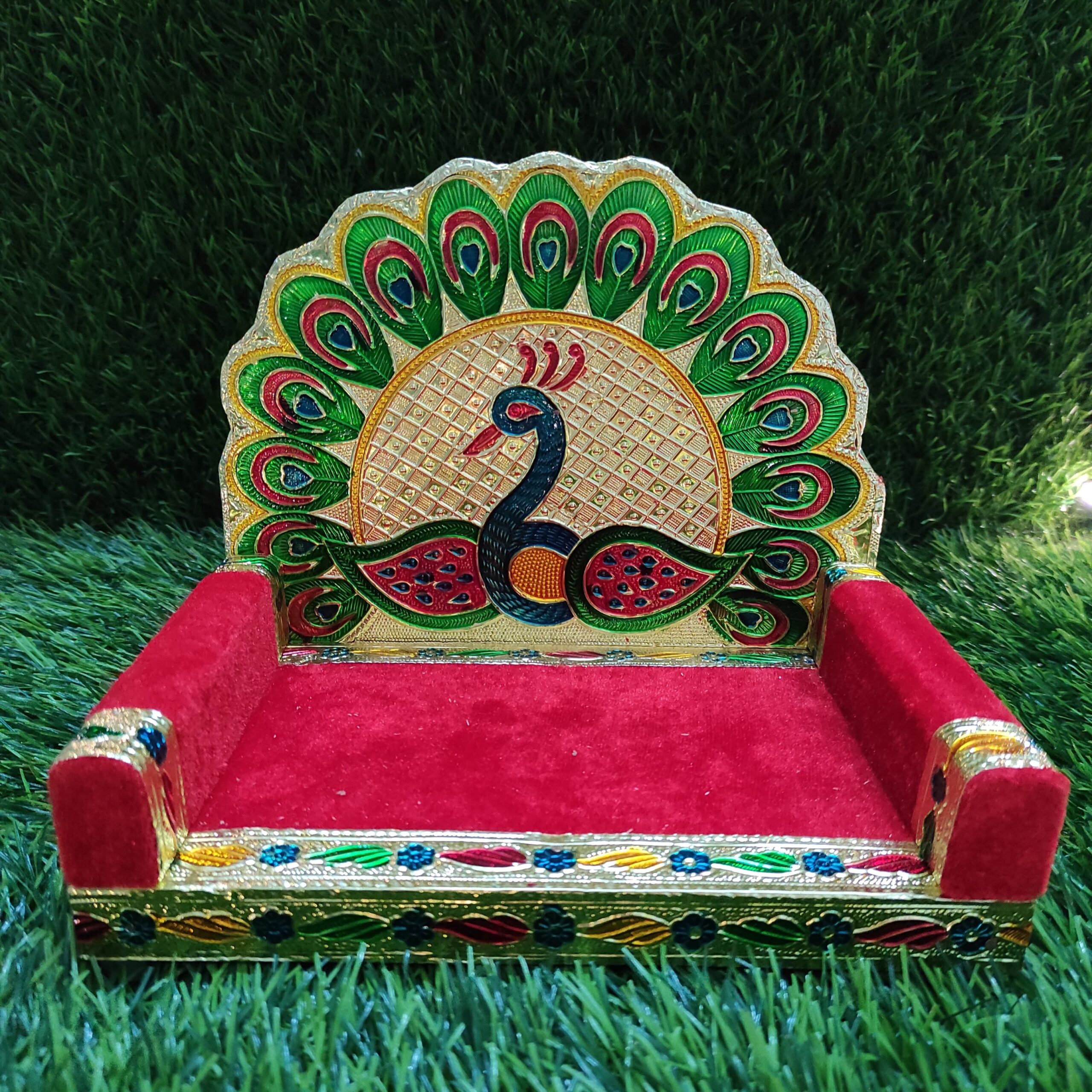 Peacock Glory Singhasan