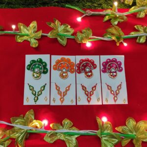 Laddu Gopal mala set with bali and mukut kalangi for suitable size [1-4]
