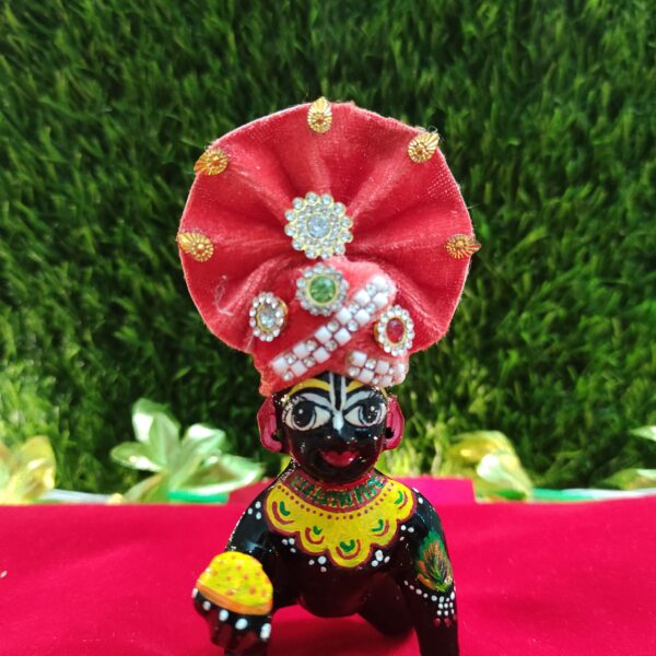 Laddu gopal velvet pagdi for suitable size [2] - Image 4