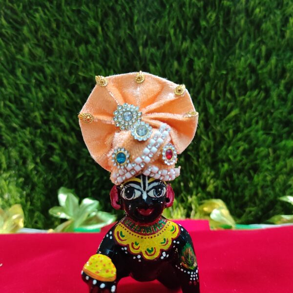 Laddu gopal velvet pagdi for suitable size [2] - Image 2