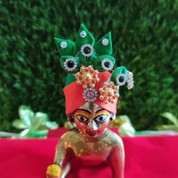 Laddu Gopal Crown style pagdi for suitable size [2-5] - Image 6