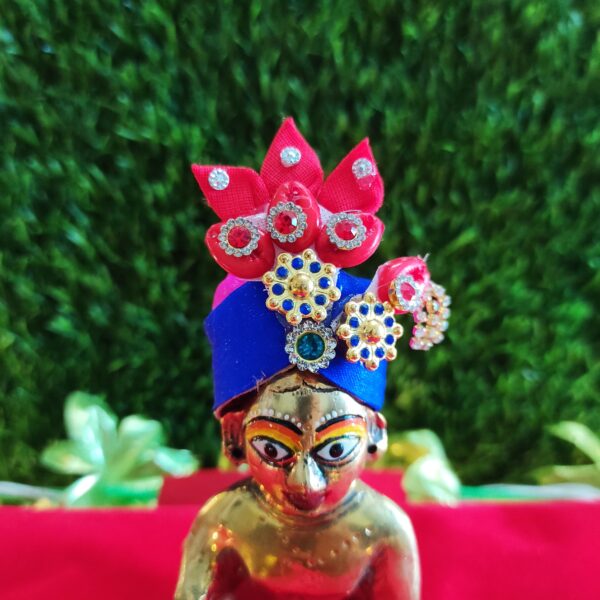Laddu Gopal Crown style pagdi for suitable size [2-5] - Image 3
