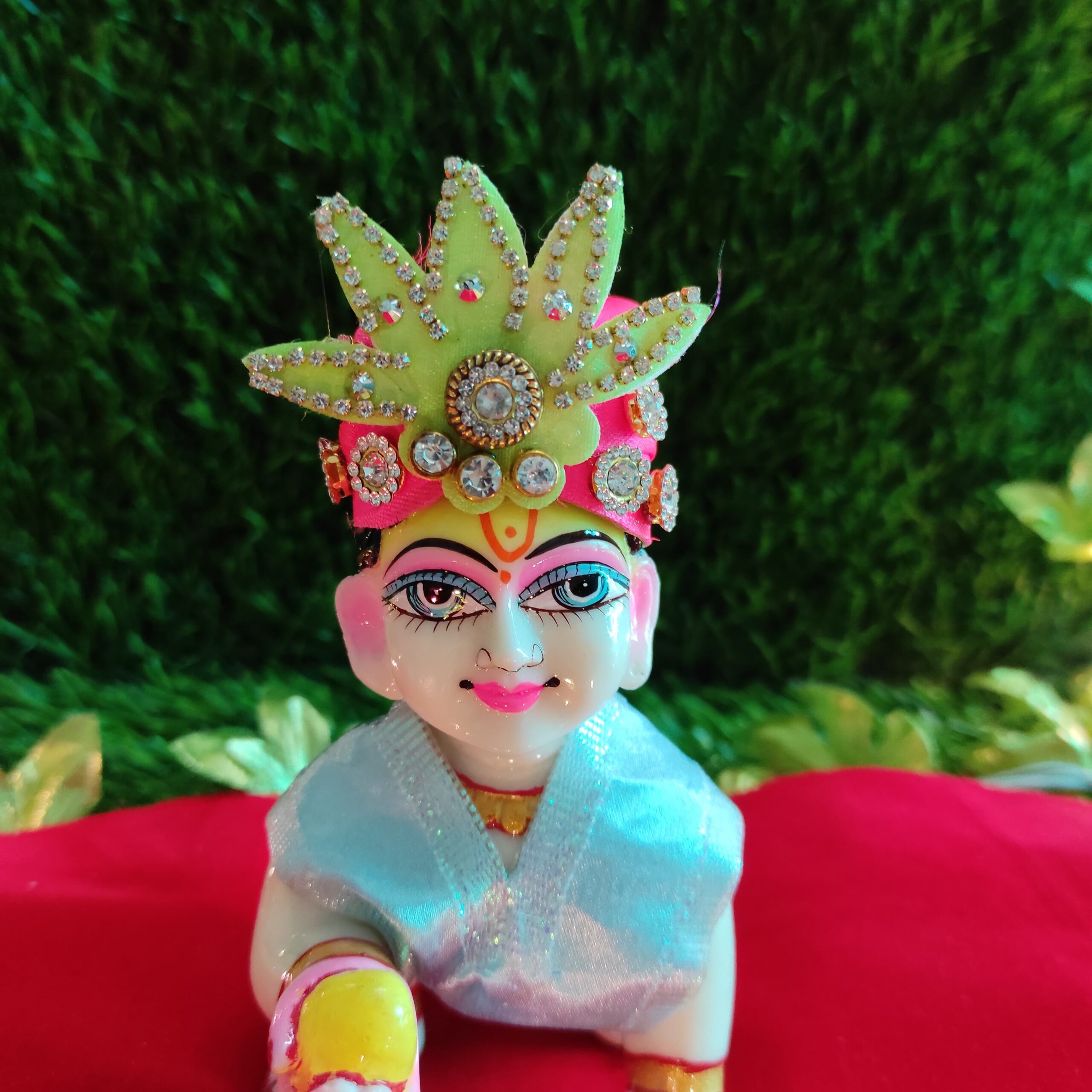 Laddu Gopal royal pagdi for suitable size [3-6]