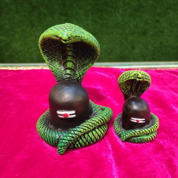Shivling with Naag Devta Idol