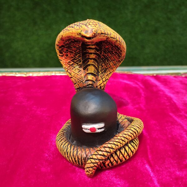 Shivling with Naag Devta Idol - Image 2
