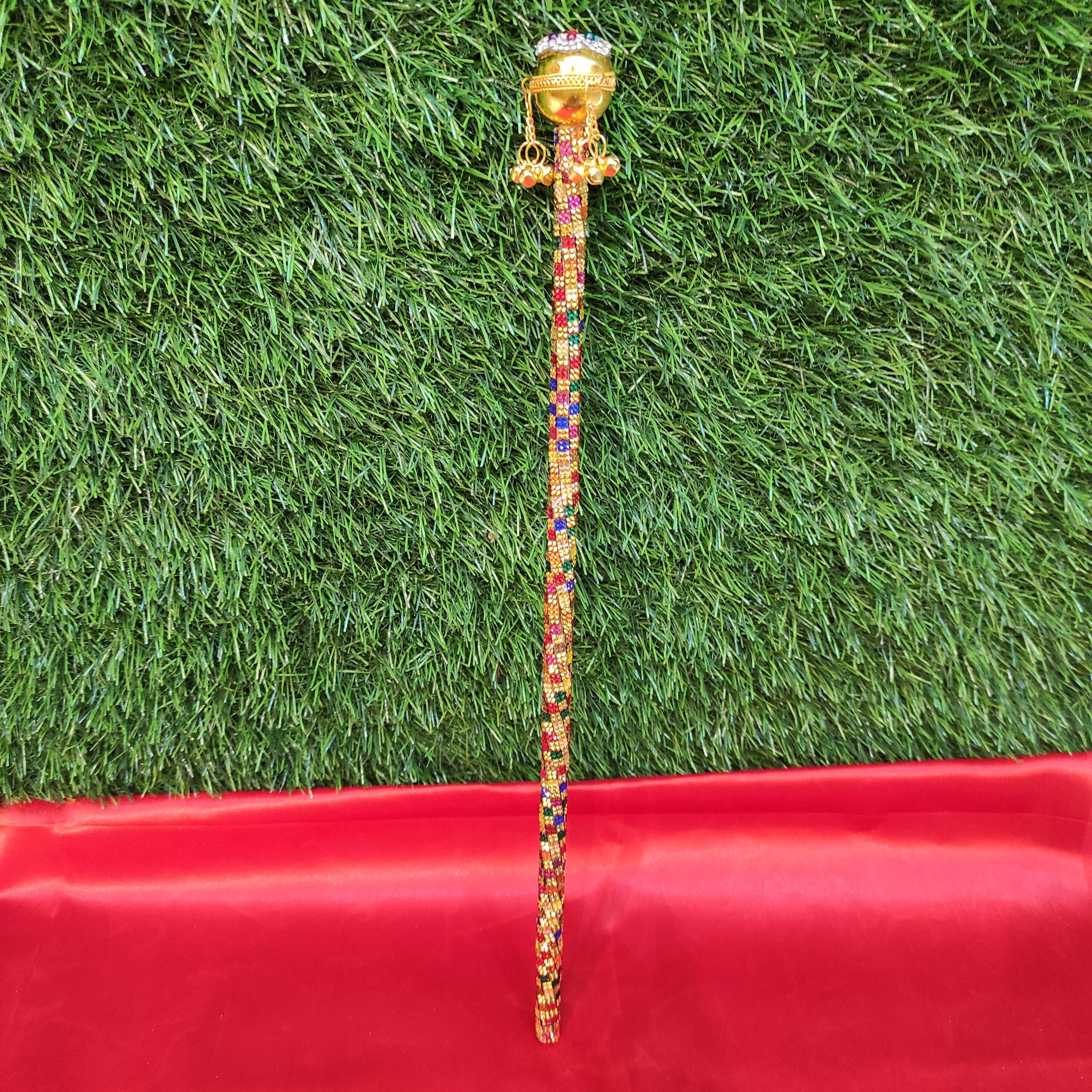 Ghanshyam Maharaj Chhadi | Multi color 2(ft)