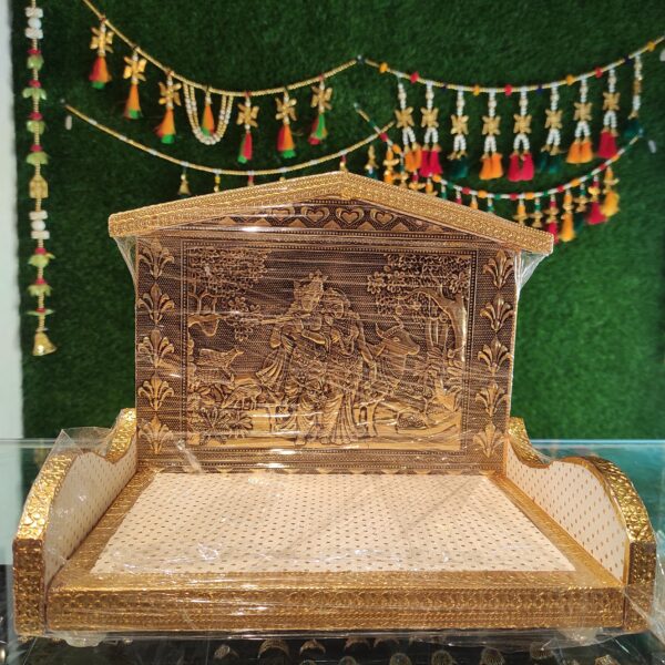Shri Radha-Krishna-Themed Designer Singhasan