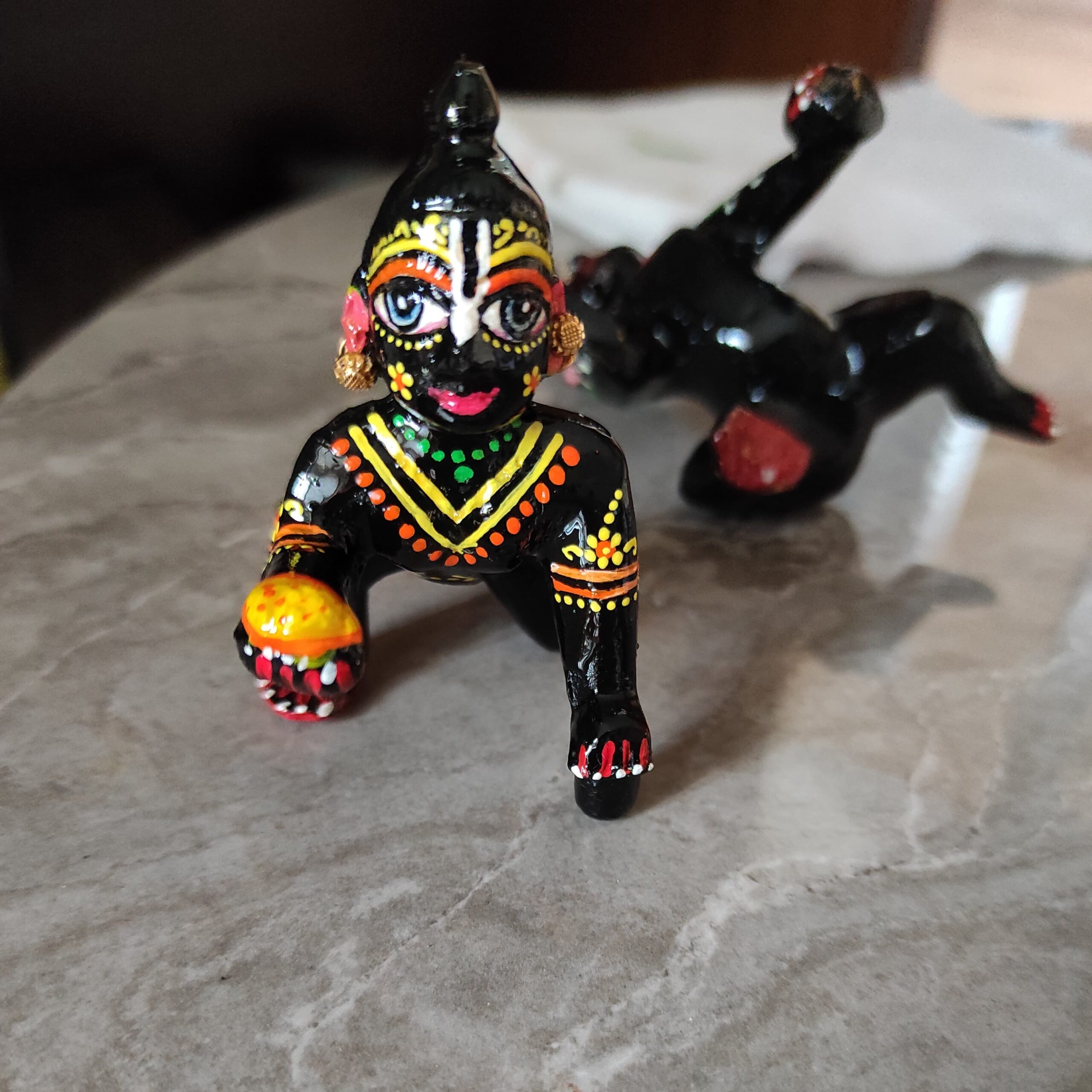 Black Kanha Ji Idol work
