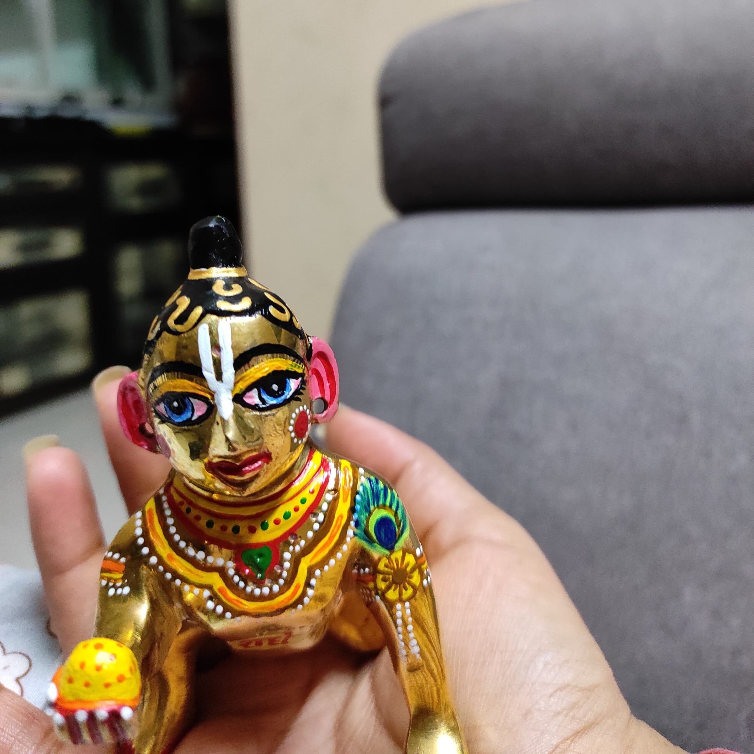 Laddu Gopal full make-up art