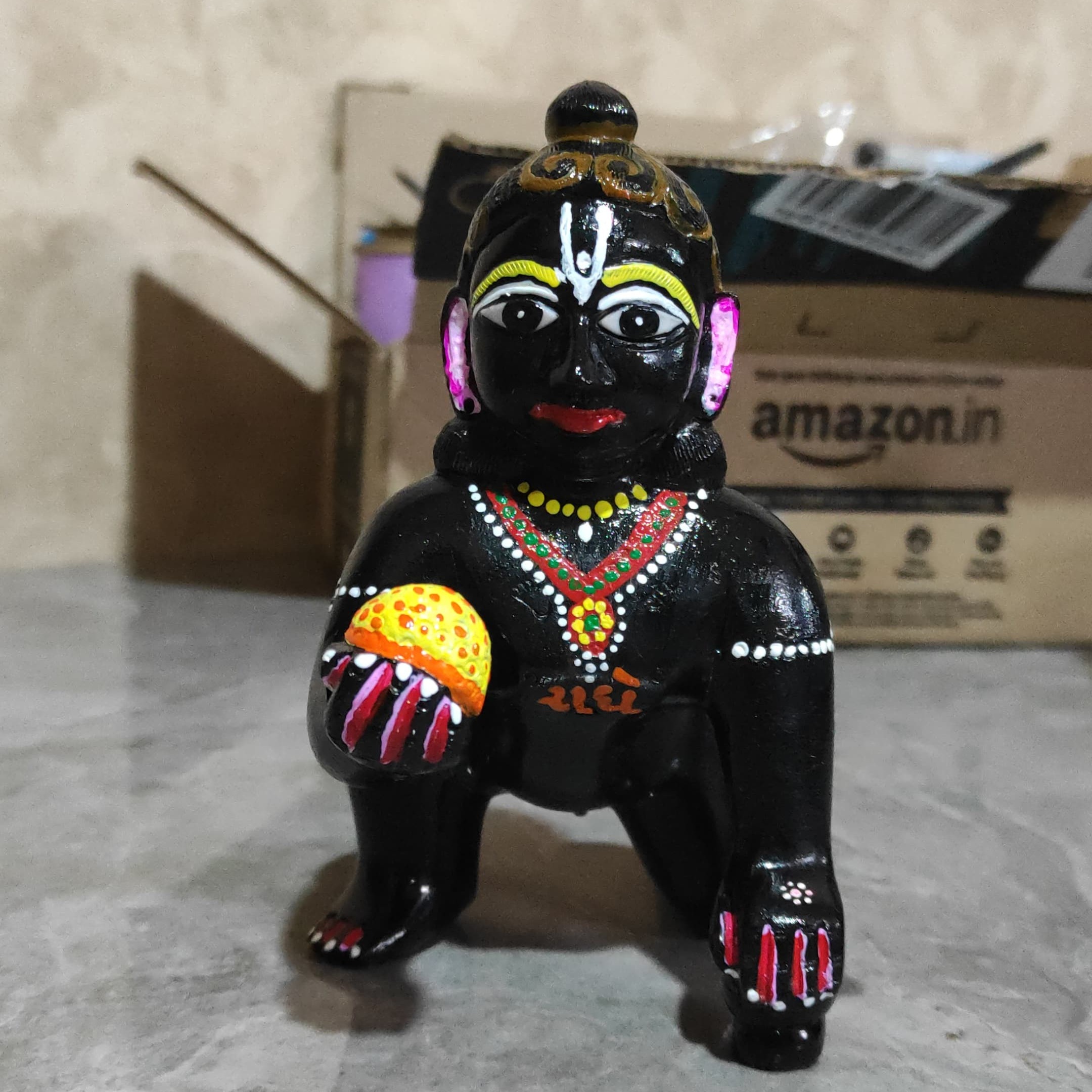 Laddu Gopal black Idol work