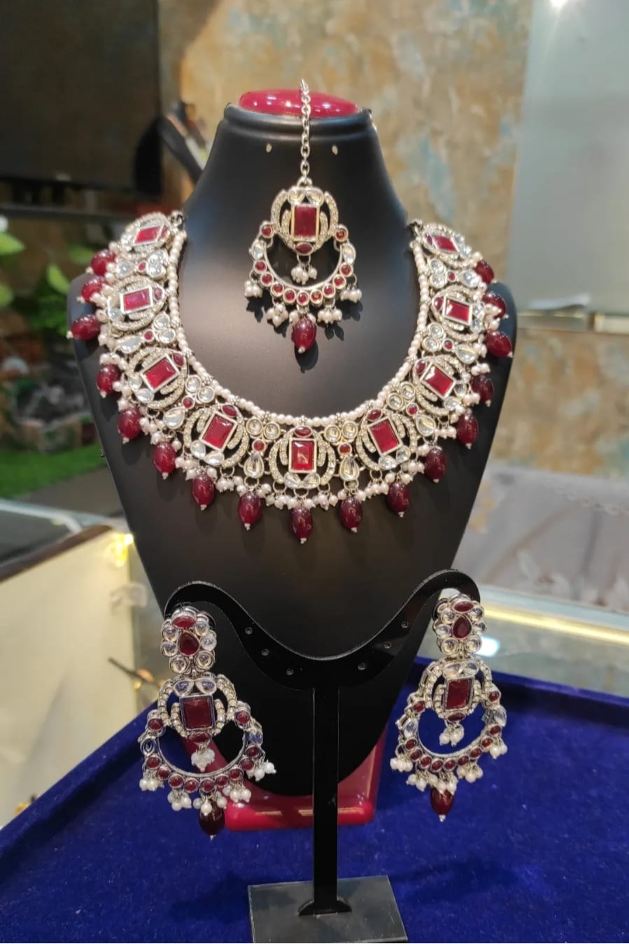 Dulhan Set | Heavy Kundan/Moti Set