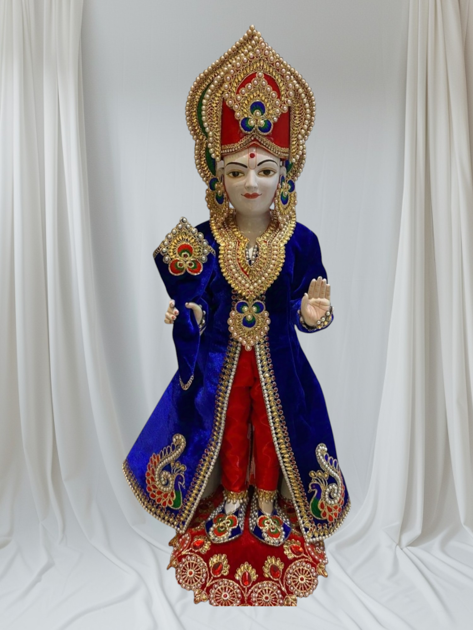 Ghanshyam Maharaj Ji dress set