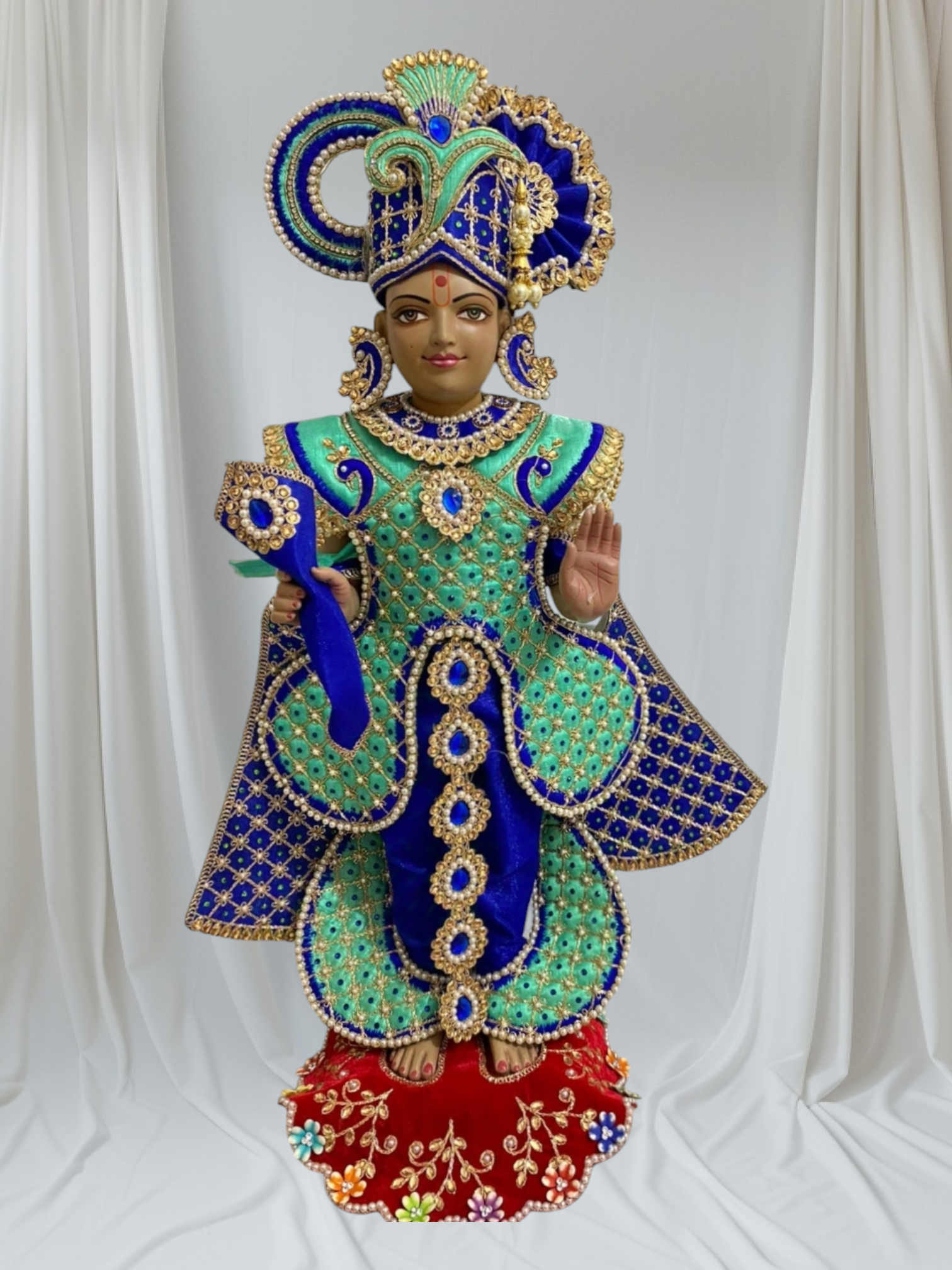 Ghanshyam Maharaj Ji dress set