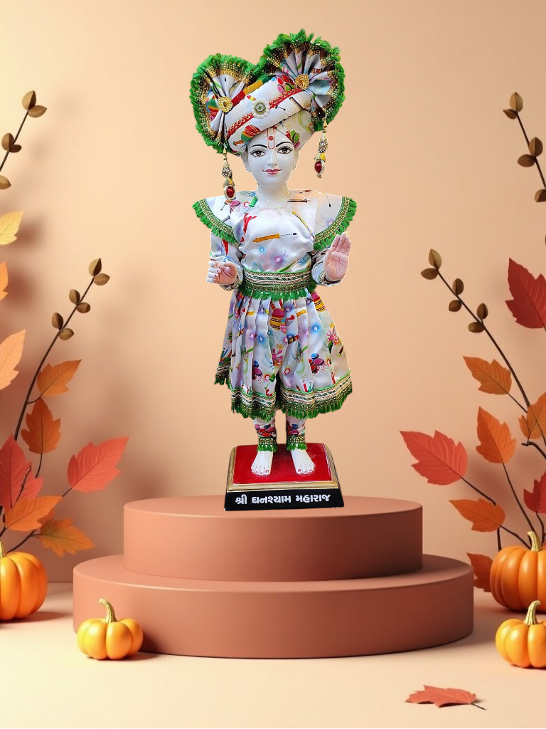 Ghanshyam Maharaj ji dress set