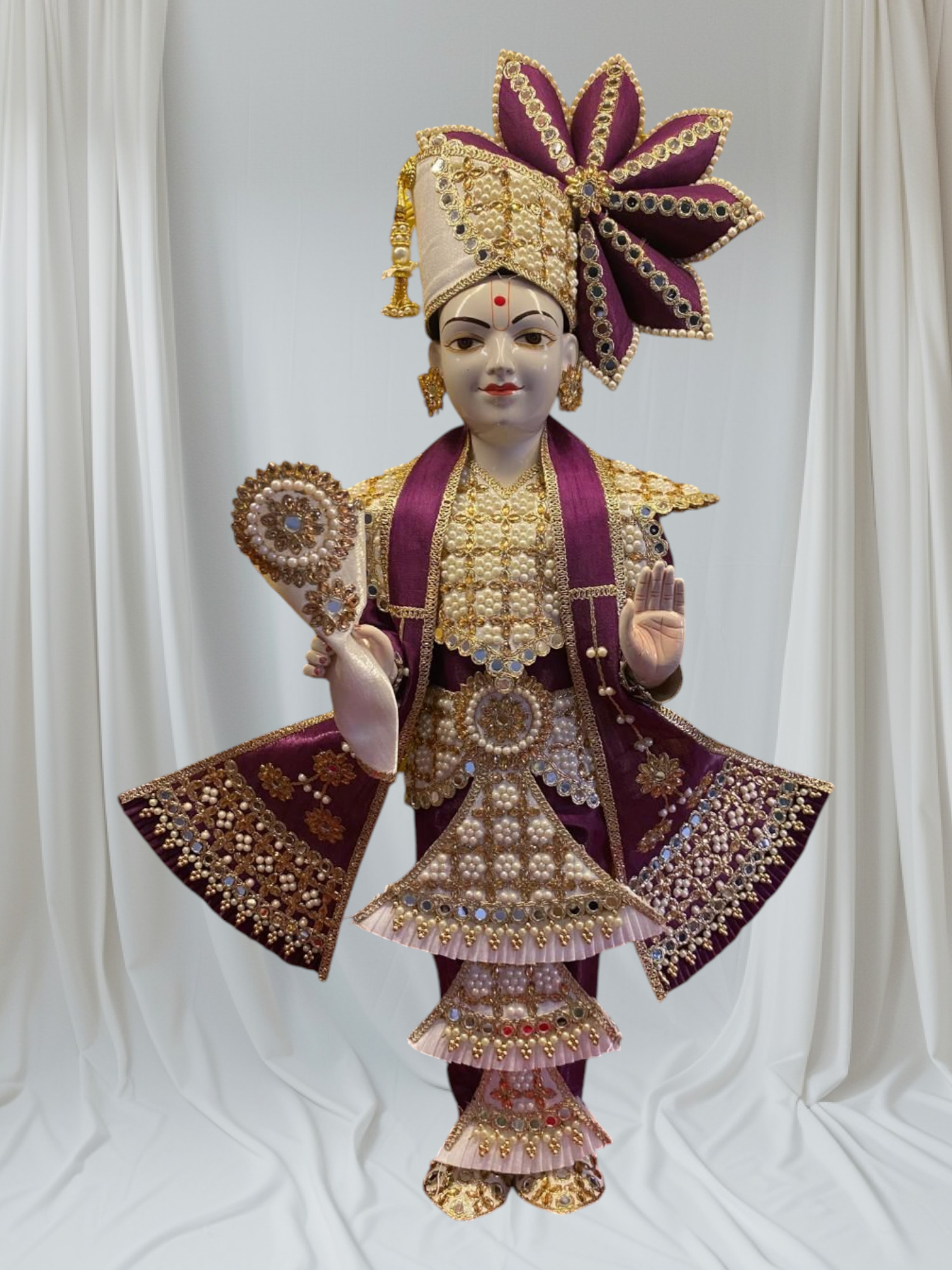Ghanshyam Maharaj Ji dress set