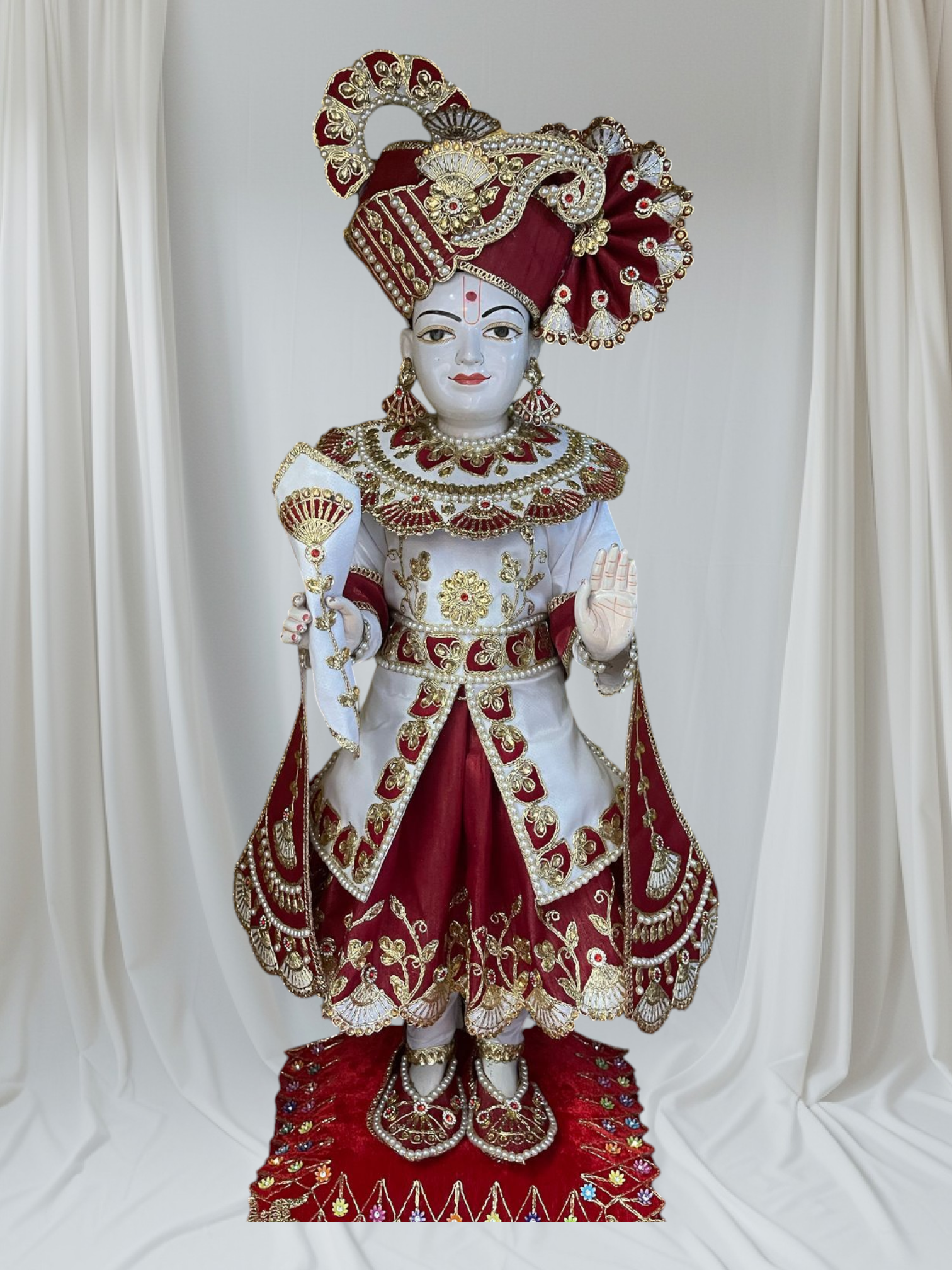 Ghanshyam Maharaj Ji dress set