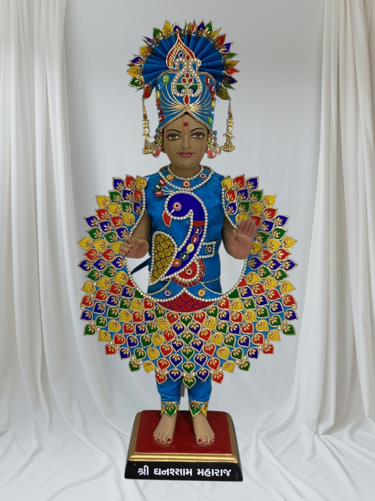 Ghanshyam Maharaj Ji dress set