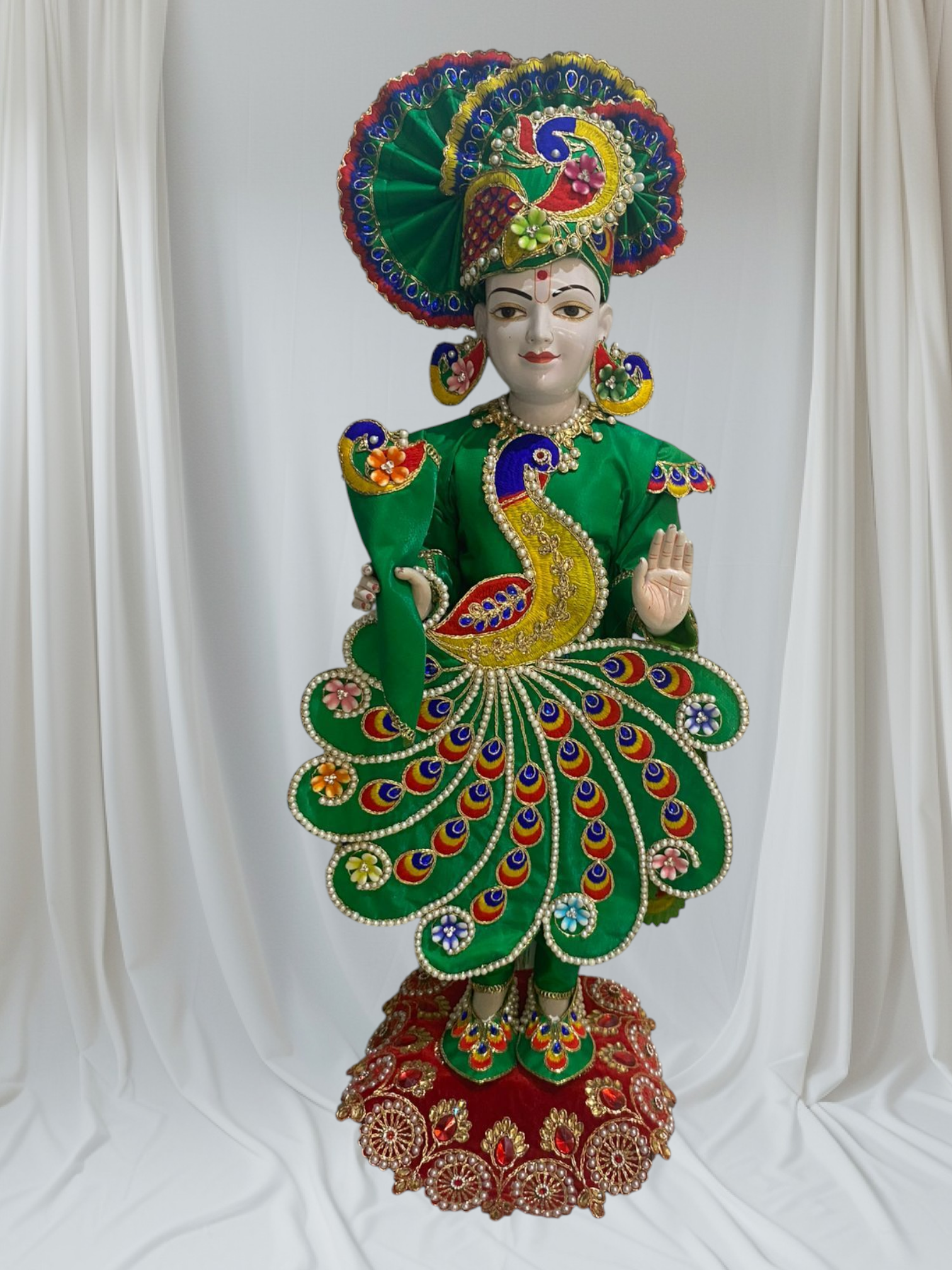 Ghanshyam Maharaj Ji dress set