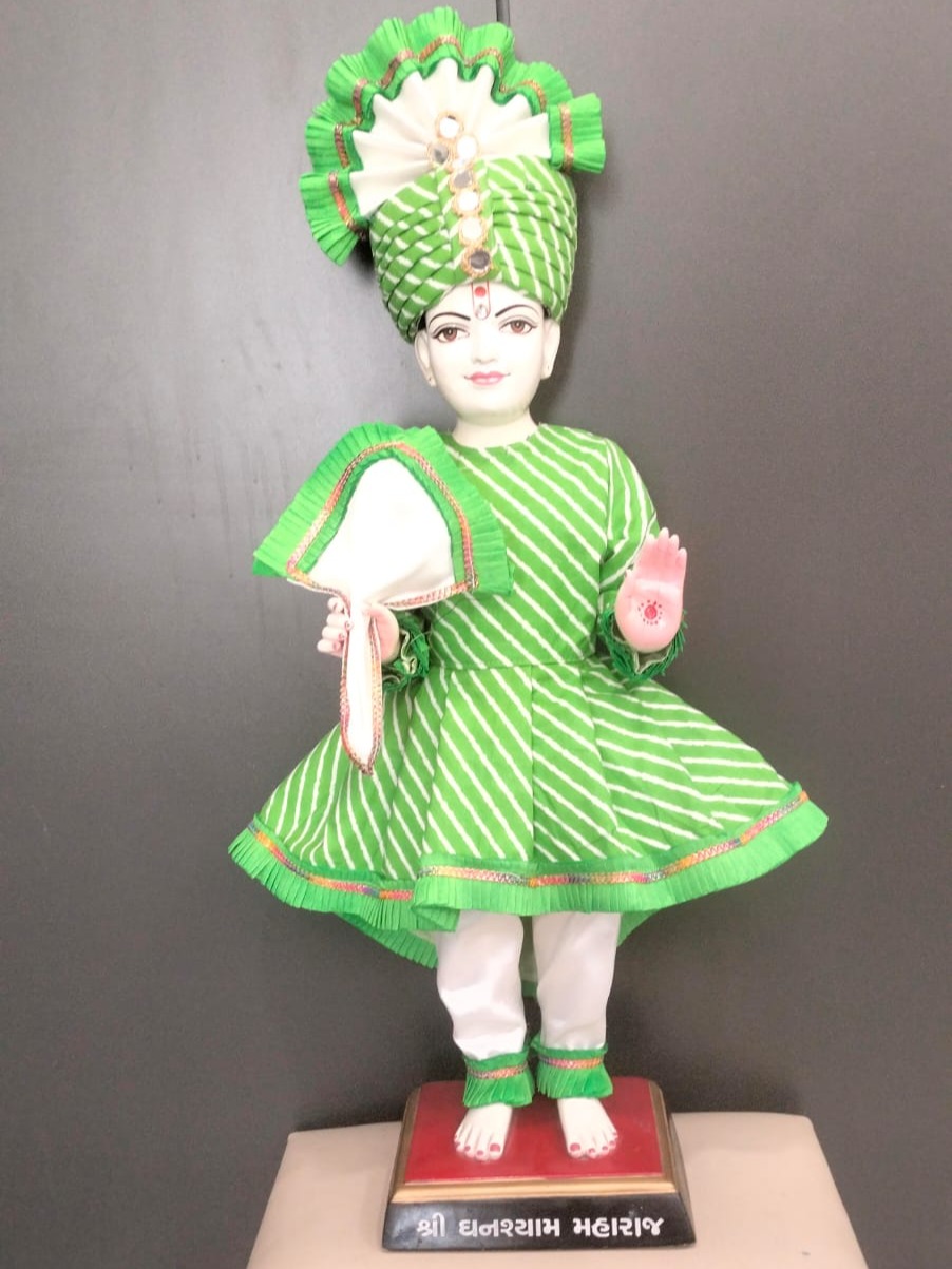 Ghanshyam Maharaj Ji dress set