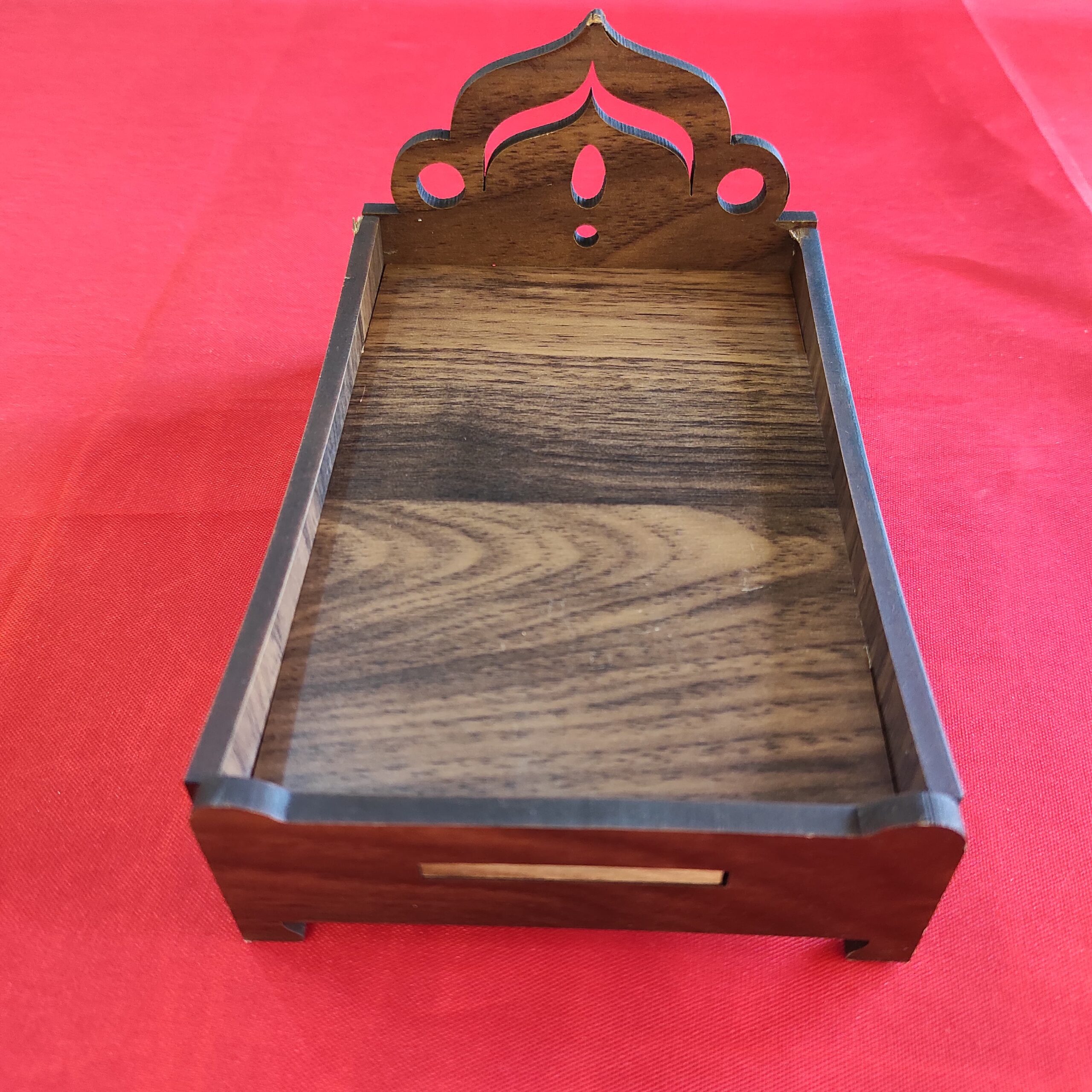 Laddu gopal ji traditional wooden bed | Suitable size [0-5]