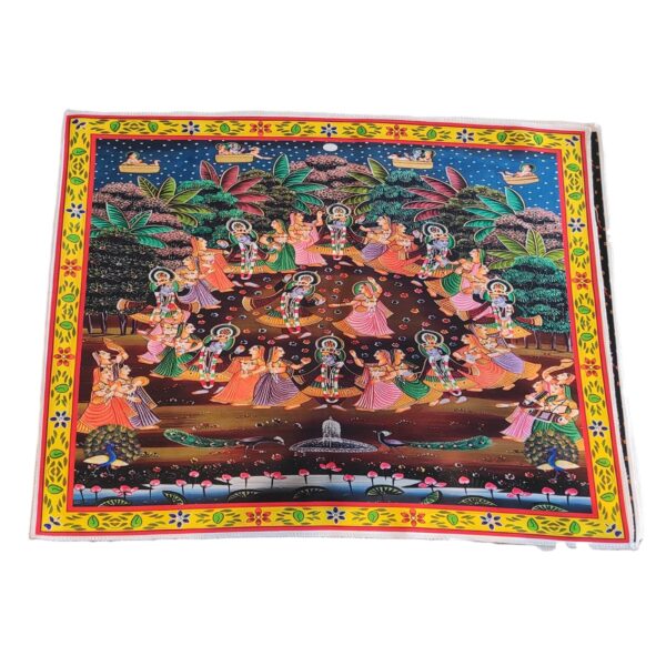 Pichwai | Krishna Ji divine Raas Leela
