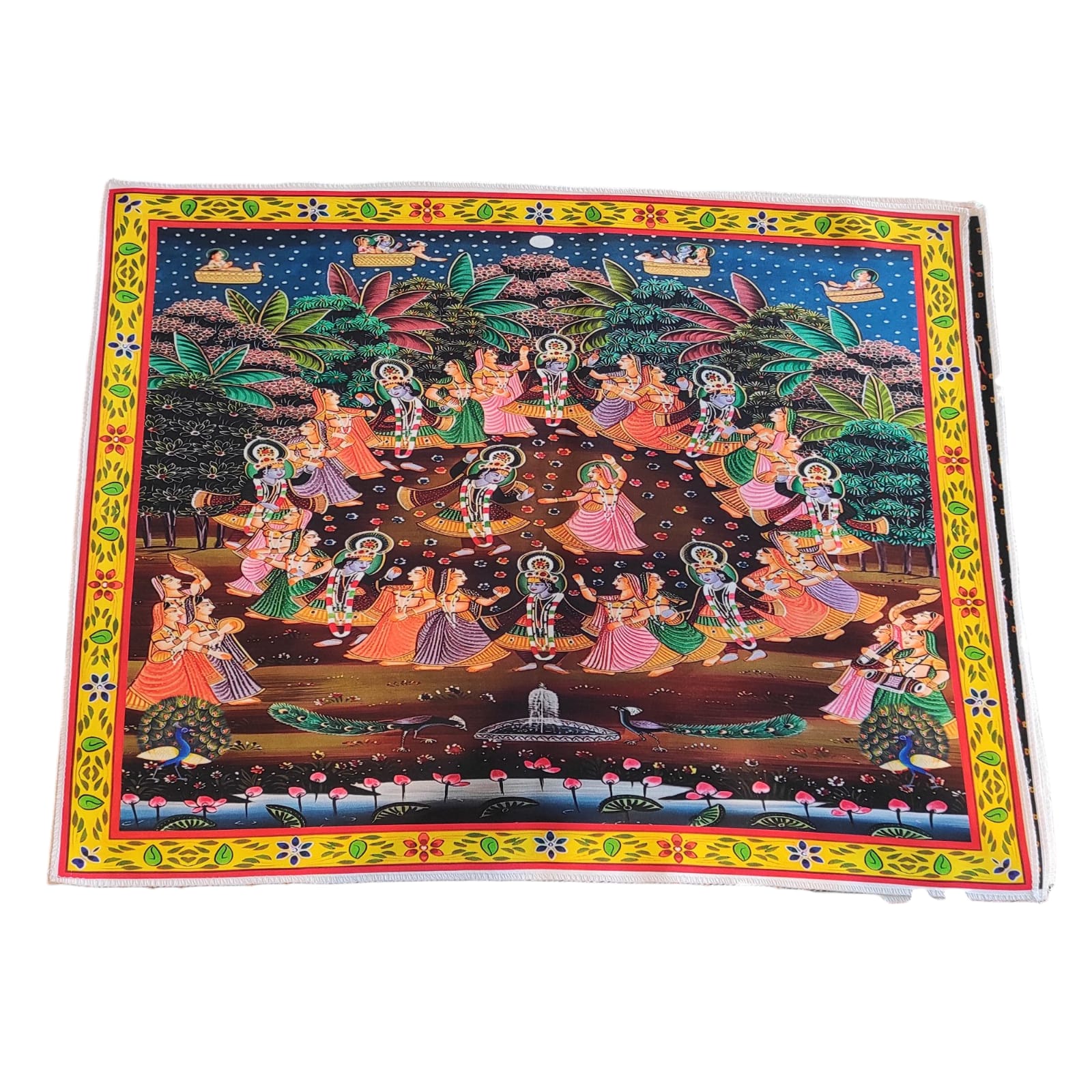 Pichwai | Krishna Ji divine Raas Leela