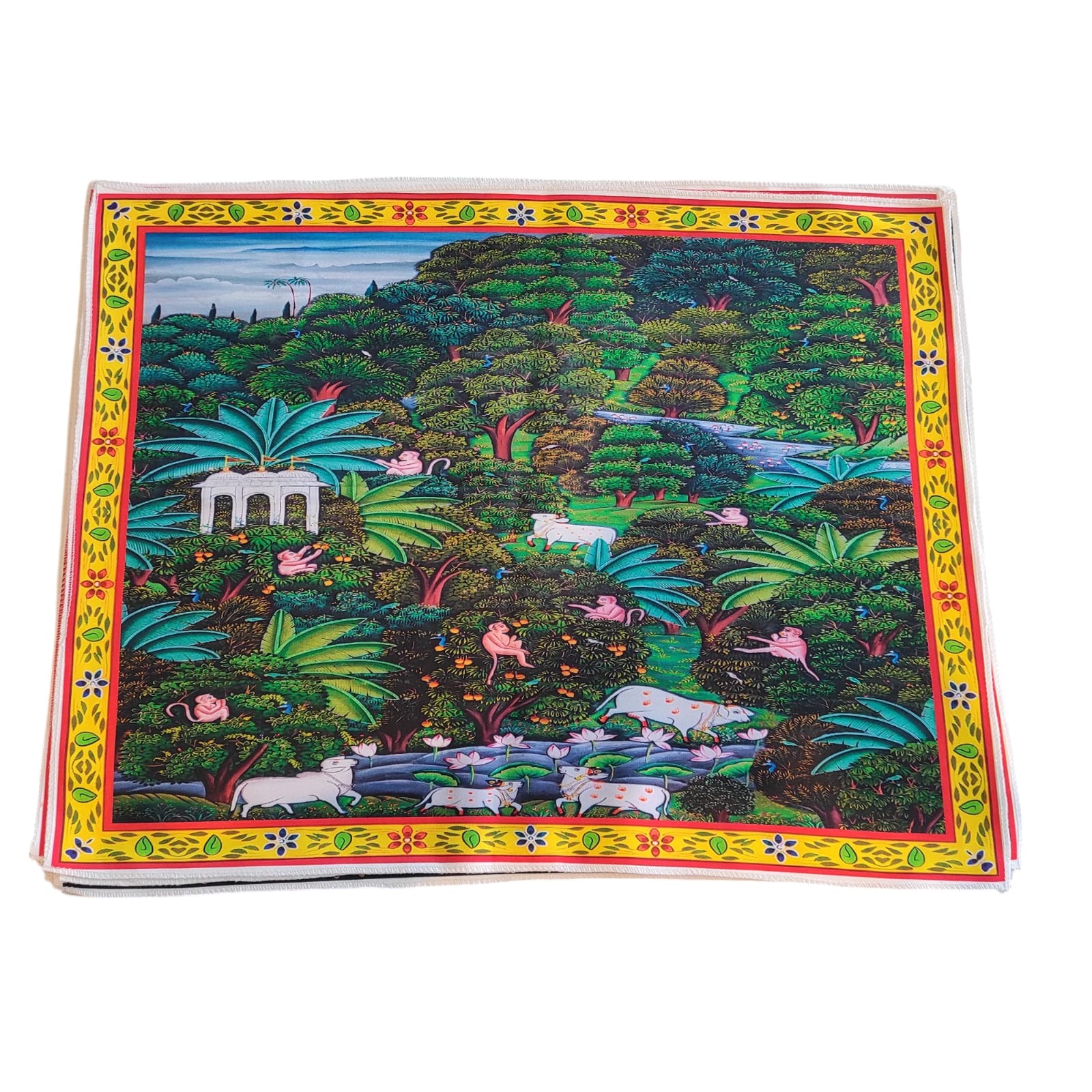 Pichwai | Dense forest scene